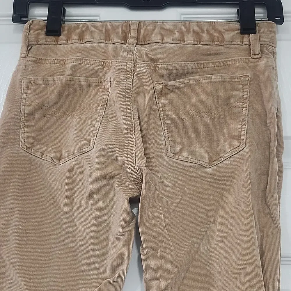 GAP Tan Corduroy Jeans with Straight Leg Cut
